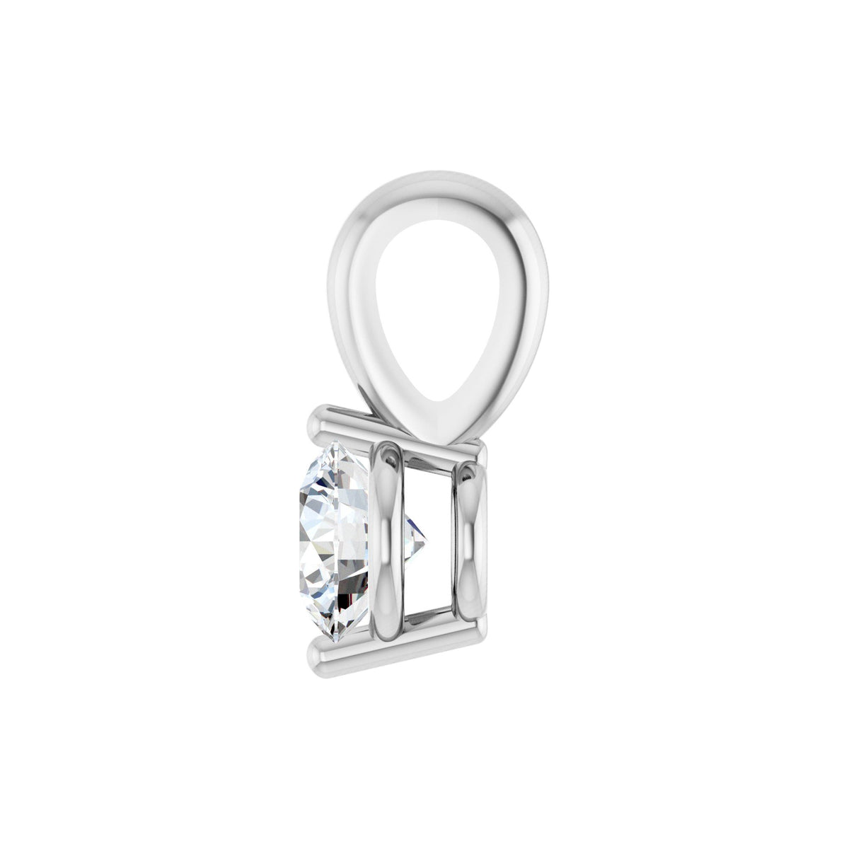 1/5 CT Natural Diamond Pendant