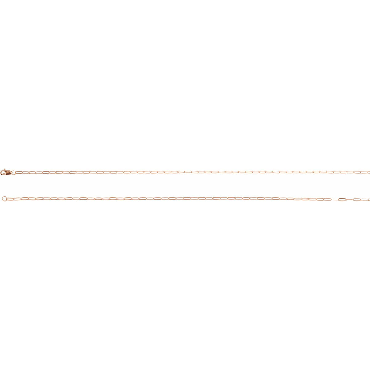 Paperclip-Style Chain 2.1mm