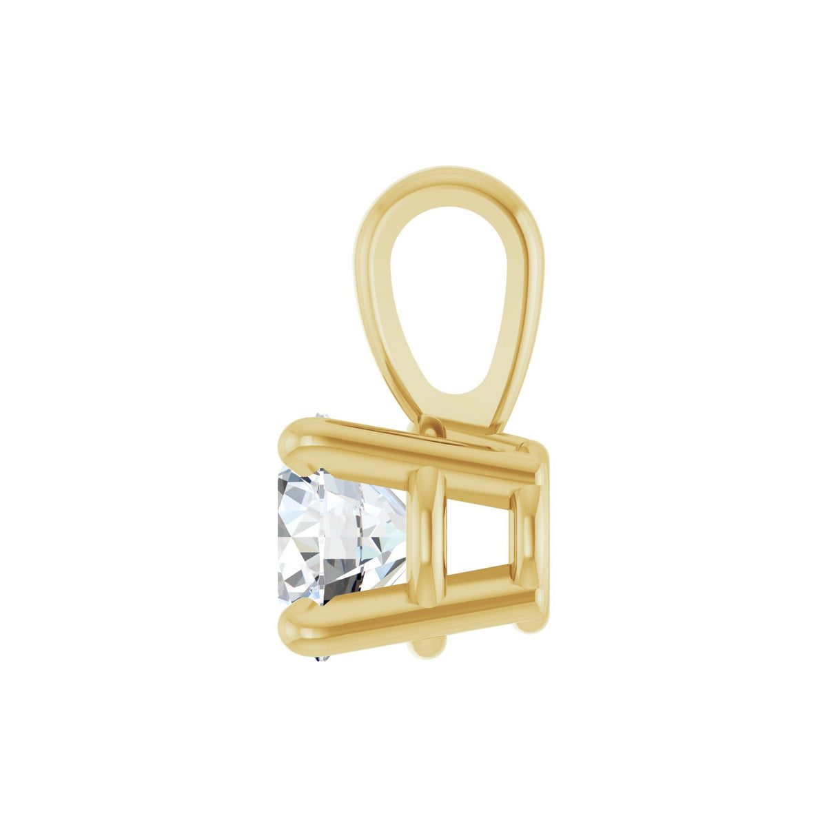 1/4 CT Natural Diamond Pendant