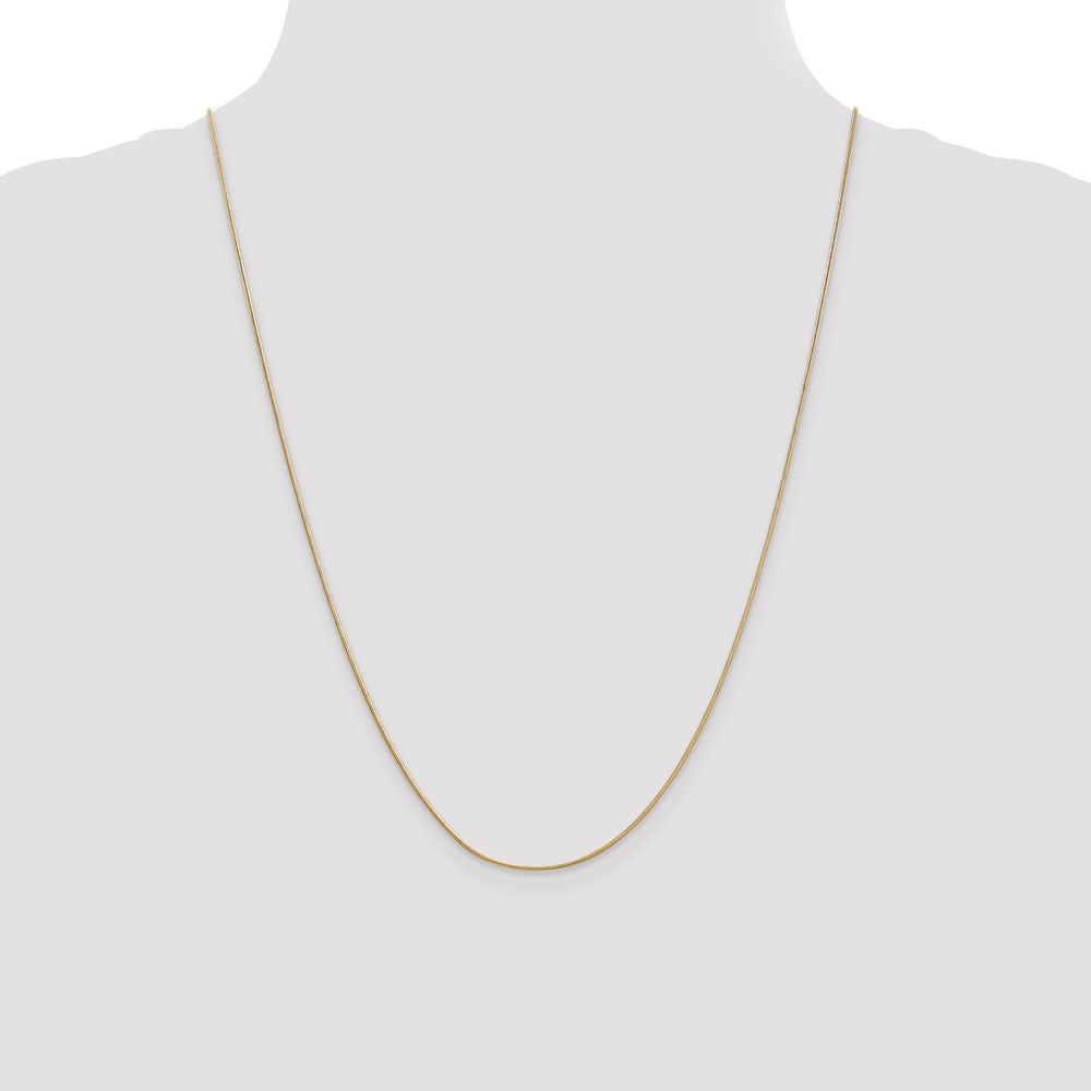 .9mm Round Snake Chain - Yellow Gold