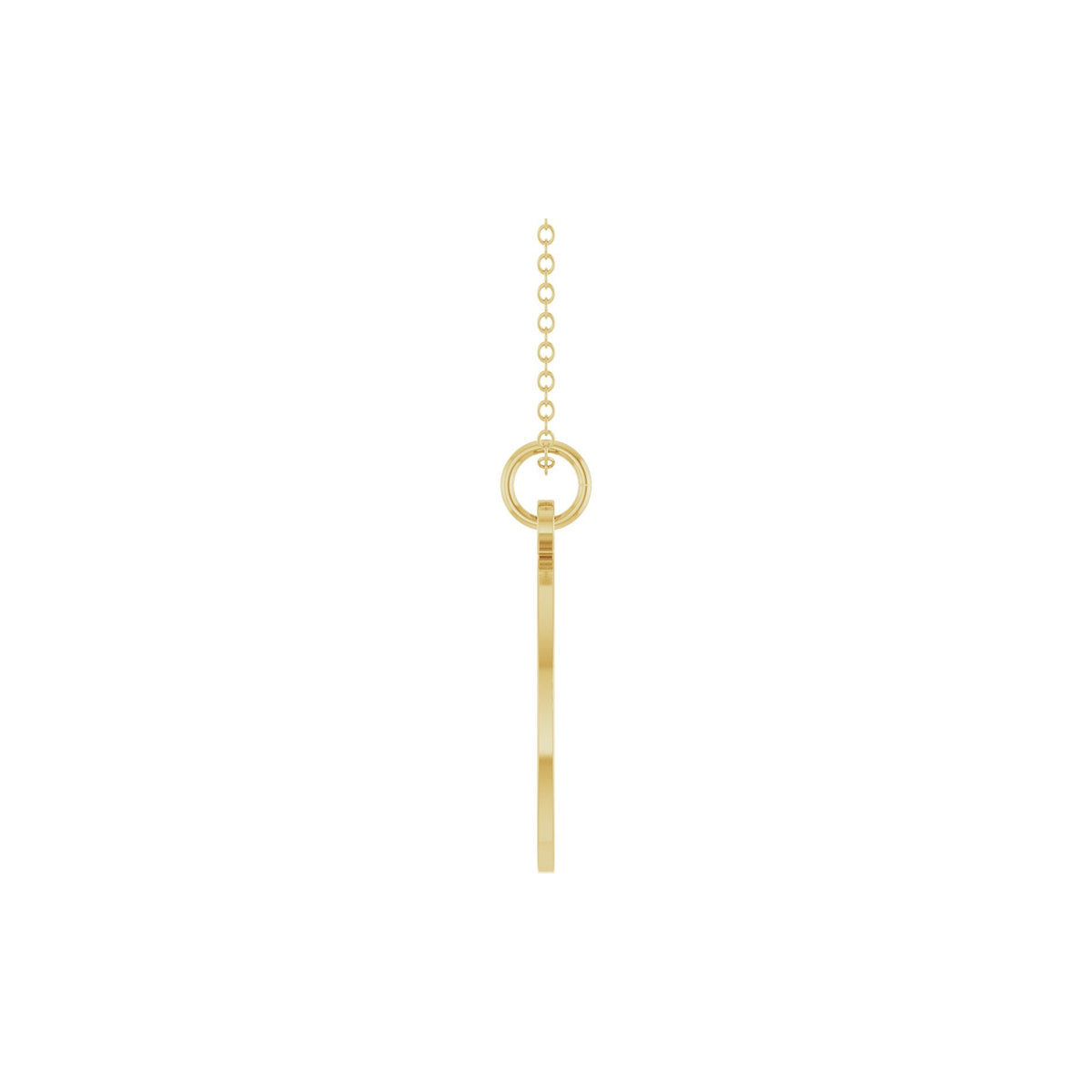 Engravable Oval Necklace or Pendant 2