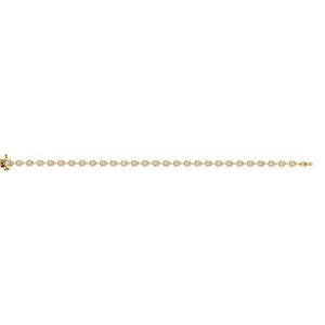 2 CTW Natural Diamond Bezel Line 7" Bracelet