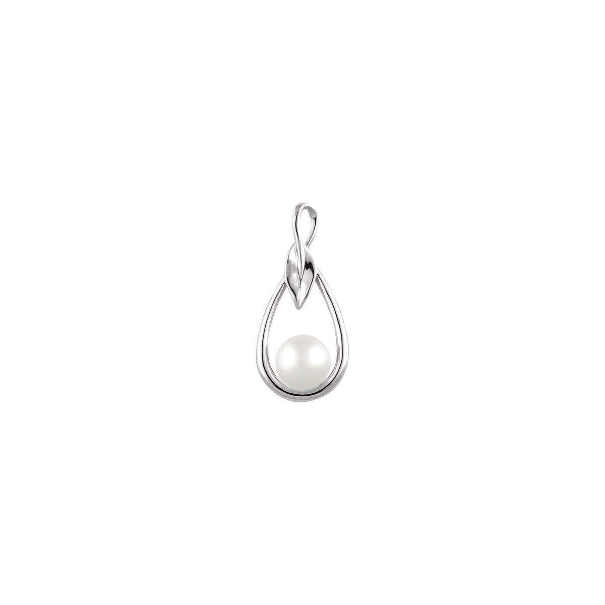 Cultured White Freshwater Pearl Pendant