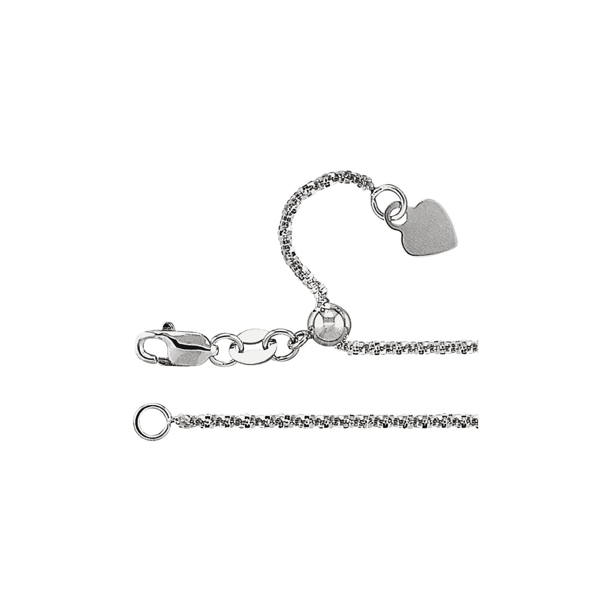 Diamond-Cut Snake Chain 1.4mm