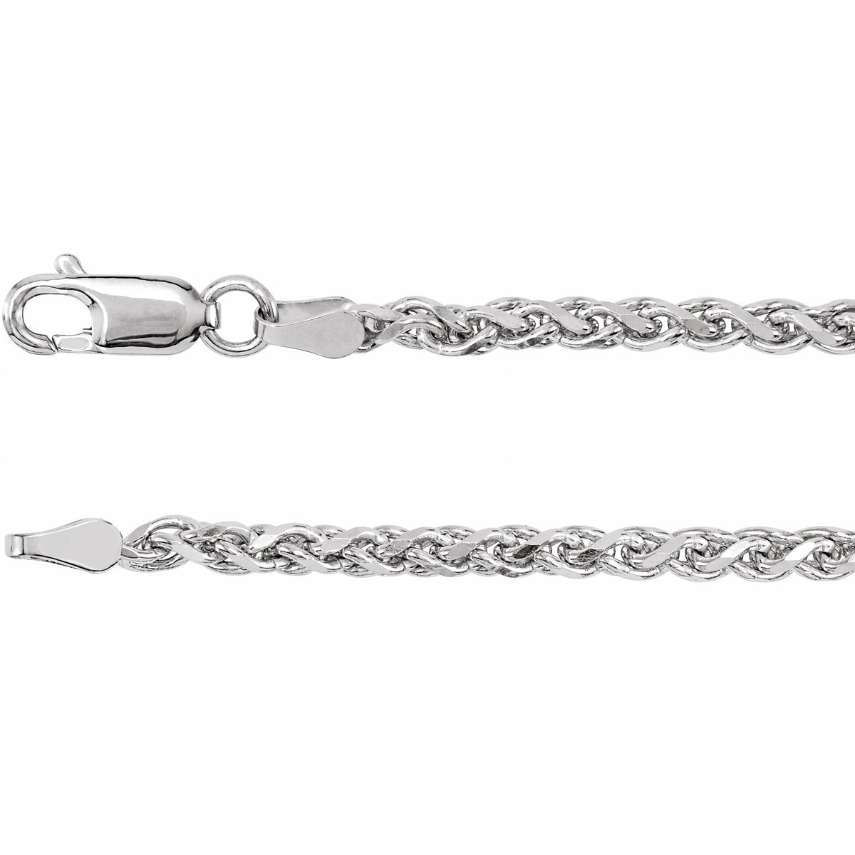 Diamond-Cut Wheat Chain 2.75mm