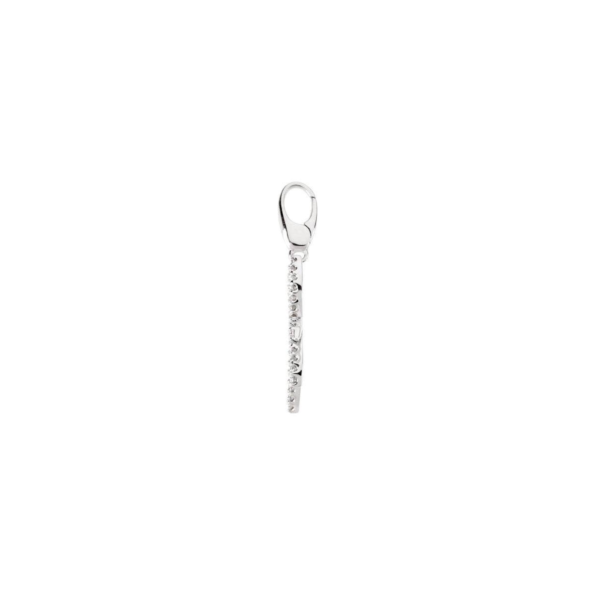 1/4 CTW Natural Diamond Dragonfly Charm/Pendant