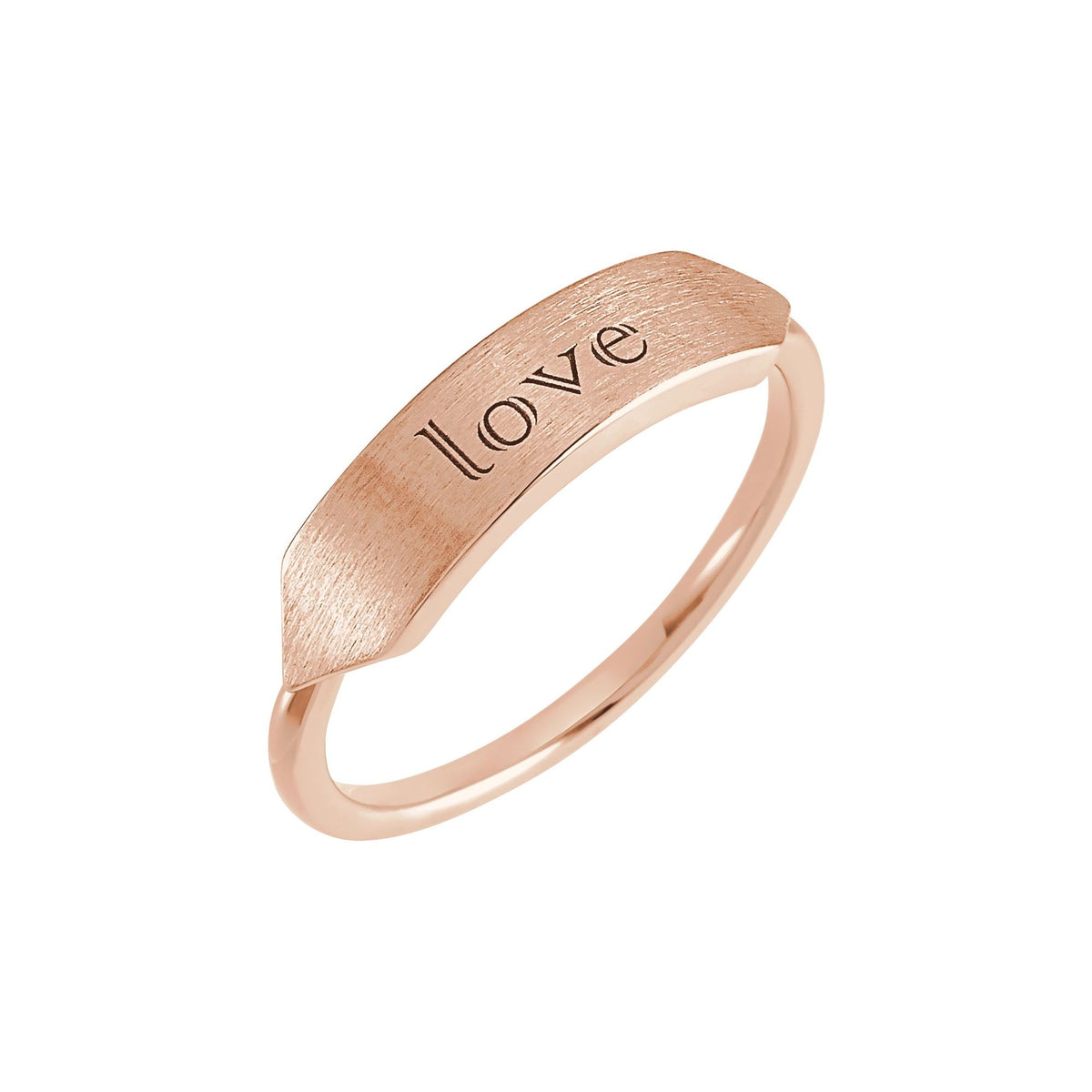 Geometric Signet Ring (19.7 x 5mm)