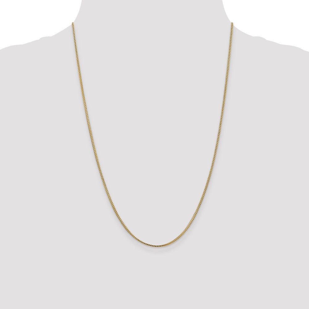 1.1mm Franco Chain - Yellow Gold