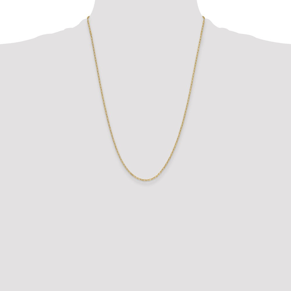 2.2mm Semi-Solid Beveled D/C Paperclip Chain