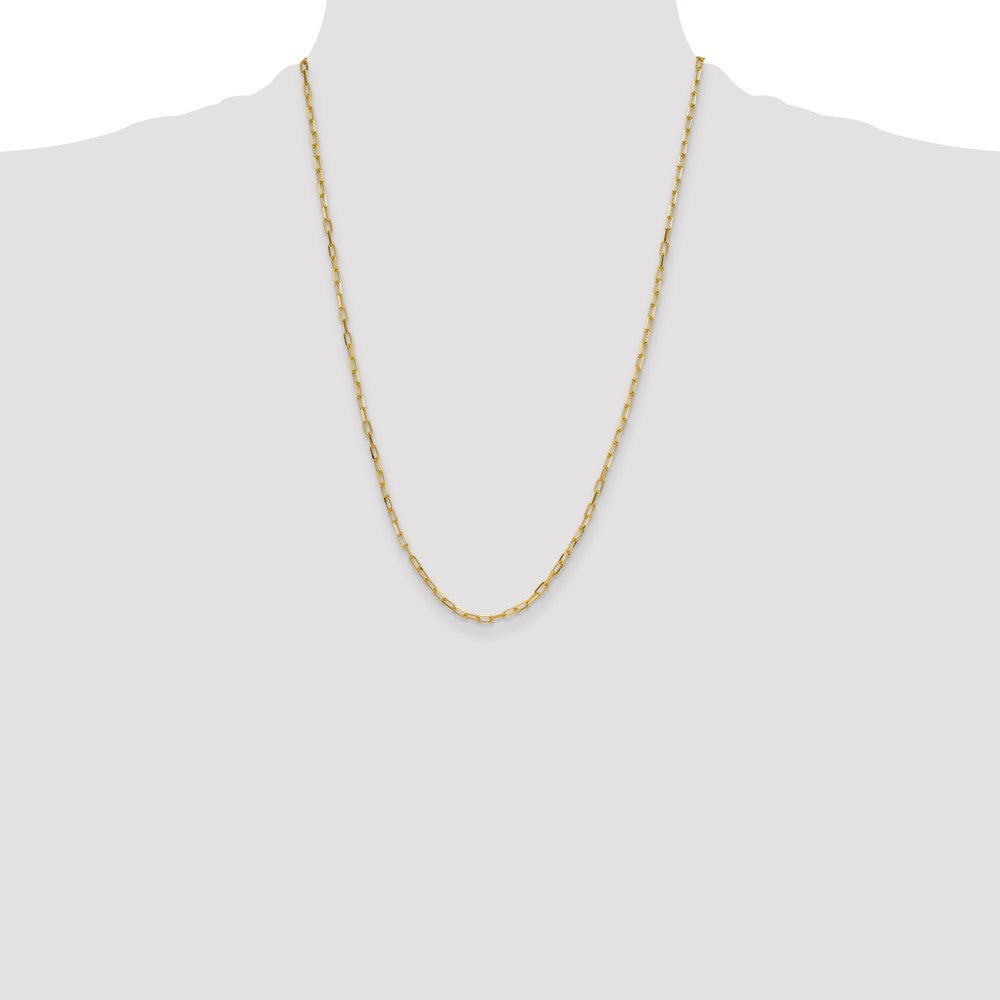 3.0mm Solid Beveled D/C Paperclip Chain