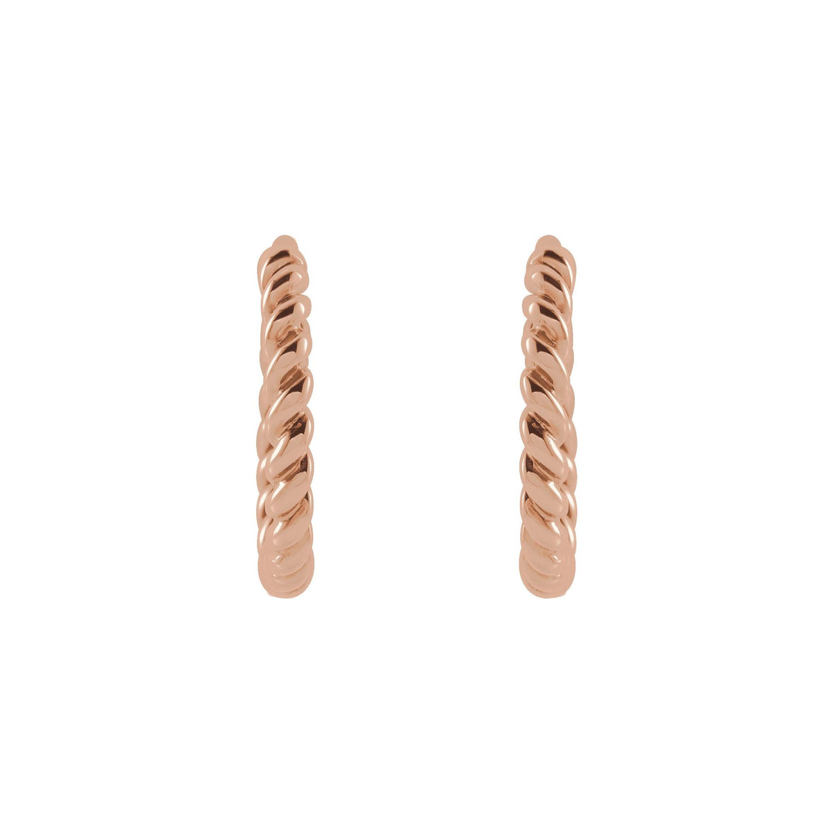 Rope Hoop Earrings