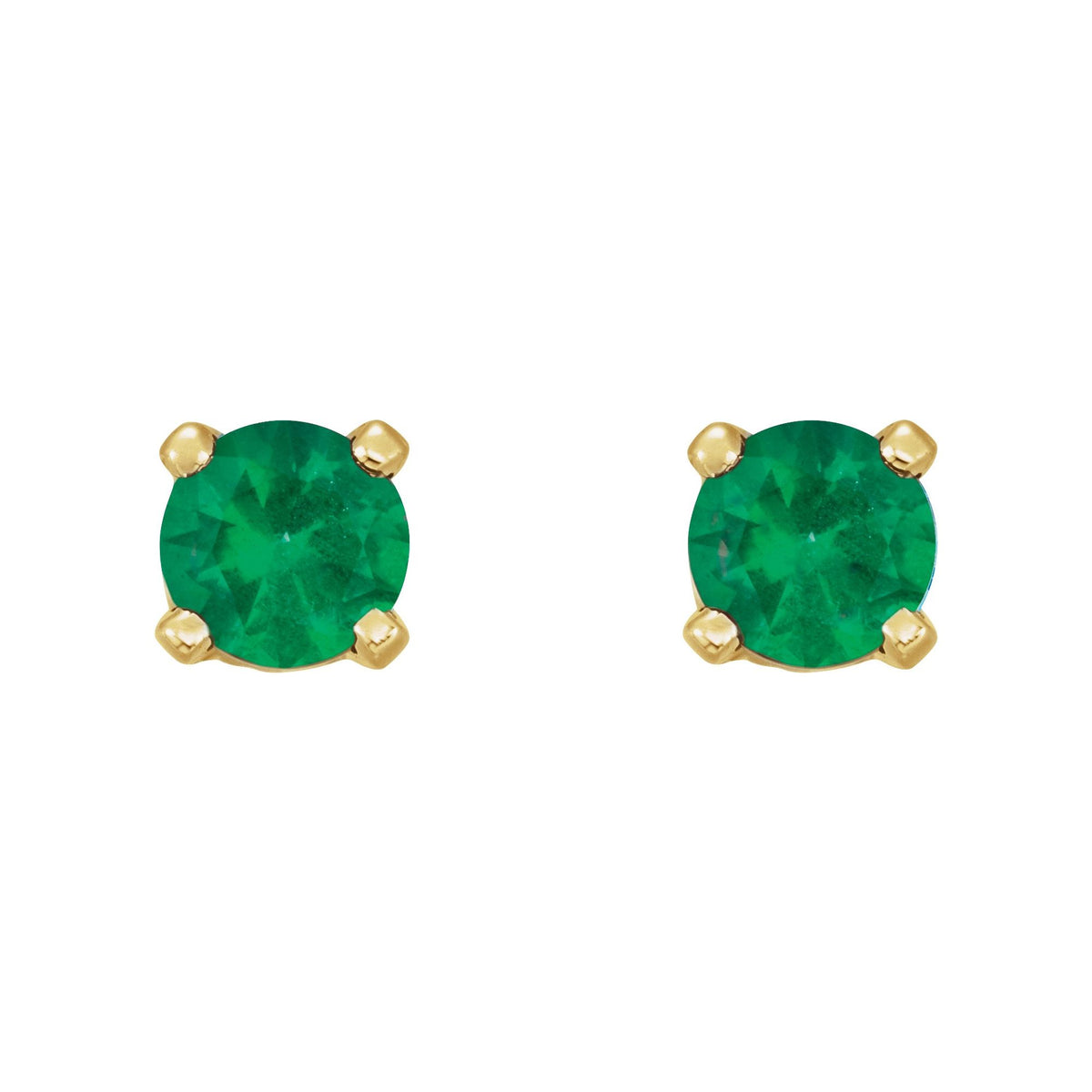 Natural Emerald Earrings