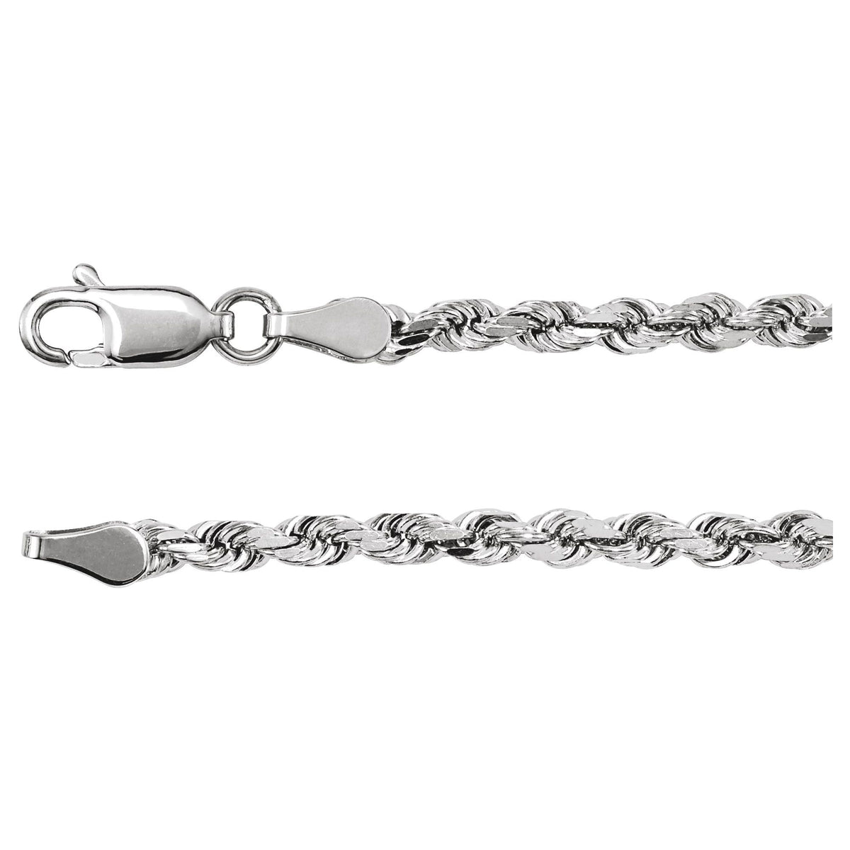 Diamond-Cut Rope Chain 2.8mm