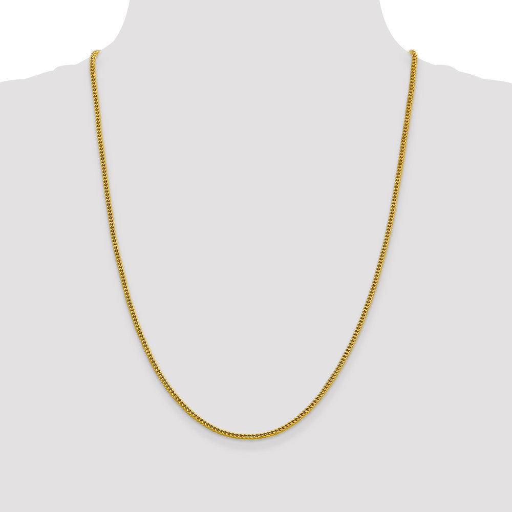 2.2mm Semi-Solid Franco Chain