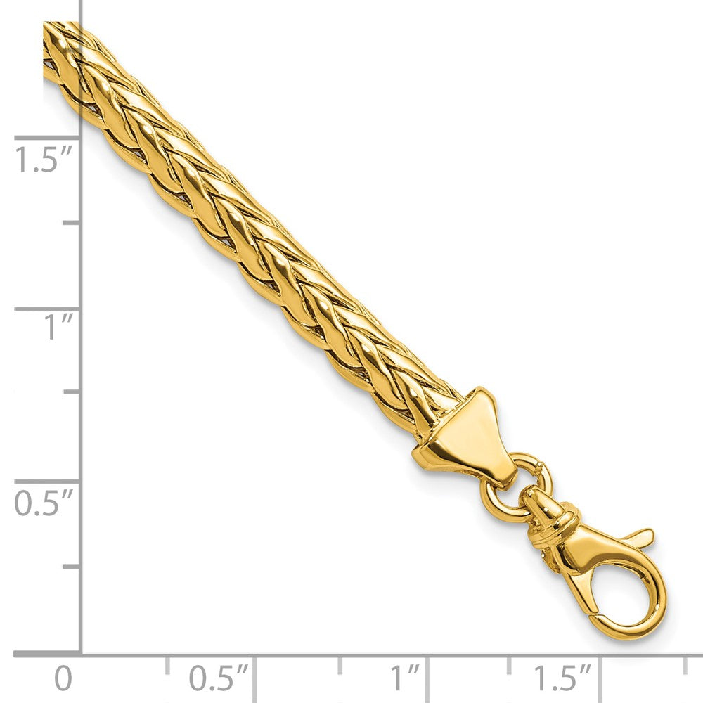 Polished Fancy Link Bracelet 7.5" - 4.8mm