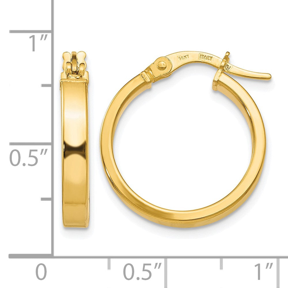 Polished Earrings - 3mm, 1.3g