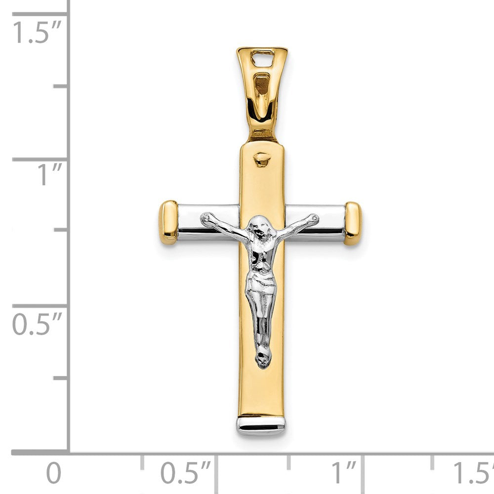 Polished Crucifix Pendant - 17.3mm