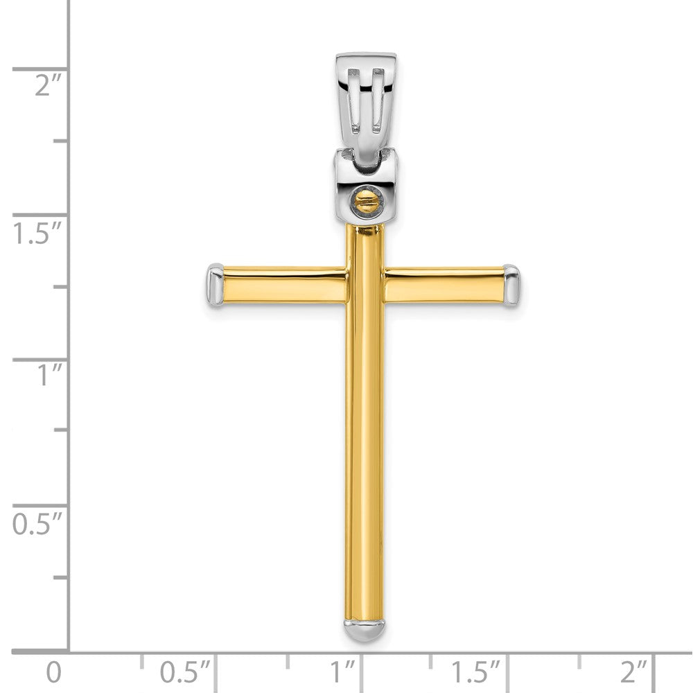 Polished Cross Pendant - 27.25mm