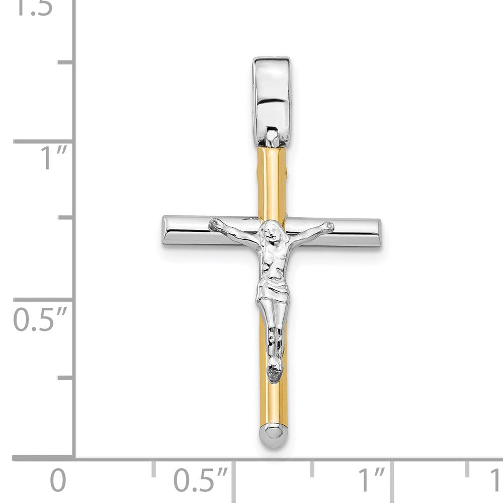 Polished Crucifix Pendant - 2.55g
