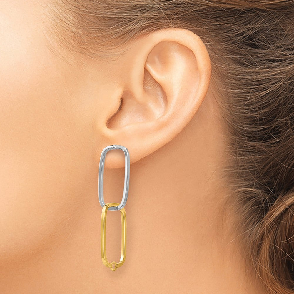 Fancy Versatile Rectangle Post Earrings