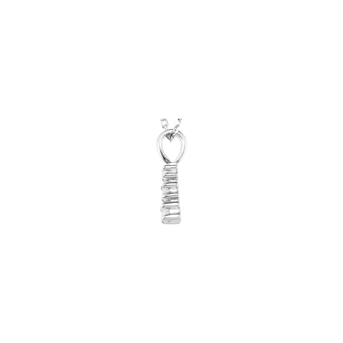 Natural Diamond Graduated Necklace or Pendant