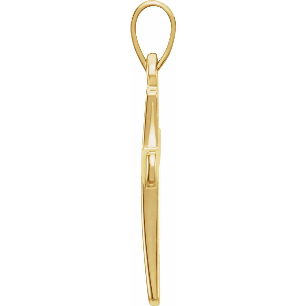 Cross Pendant - 14K & 18K Yellow Gold
