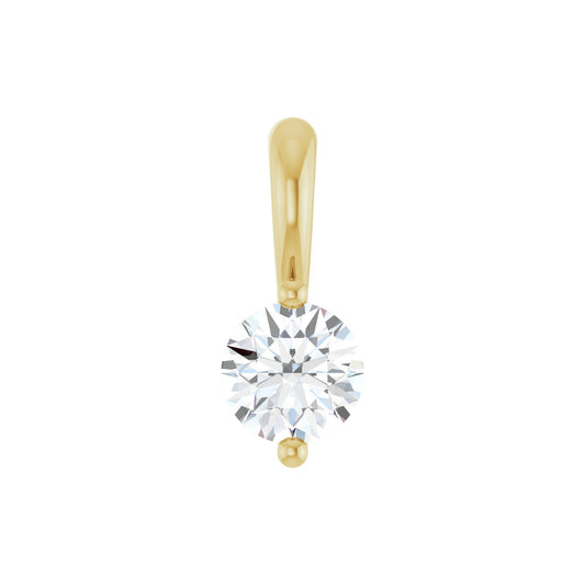 1/5 CT Natural Diamond Pendant