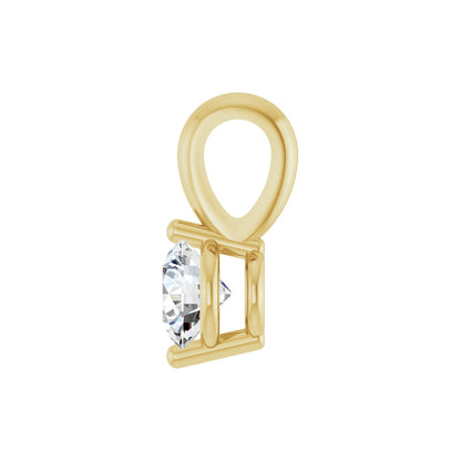 1/5 CT Natural Diamond Pendant