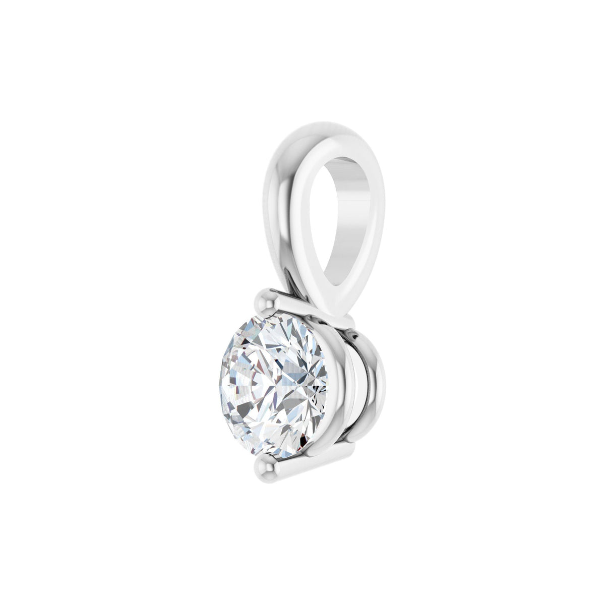 1/5 CT Natural Diamond Pendant