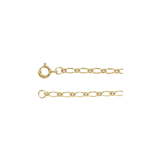 Figaro Chain 1.5mm