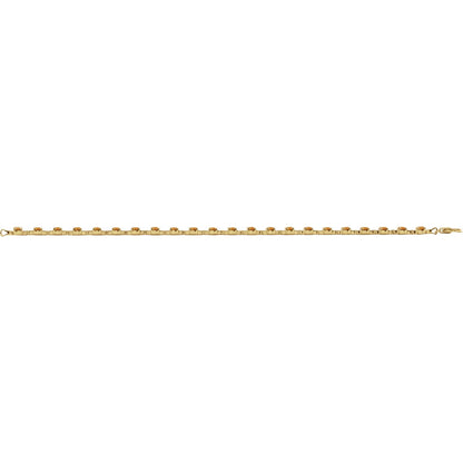 Natural Citrine 7 1/4" Line Bracelet