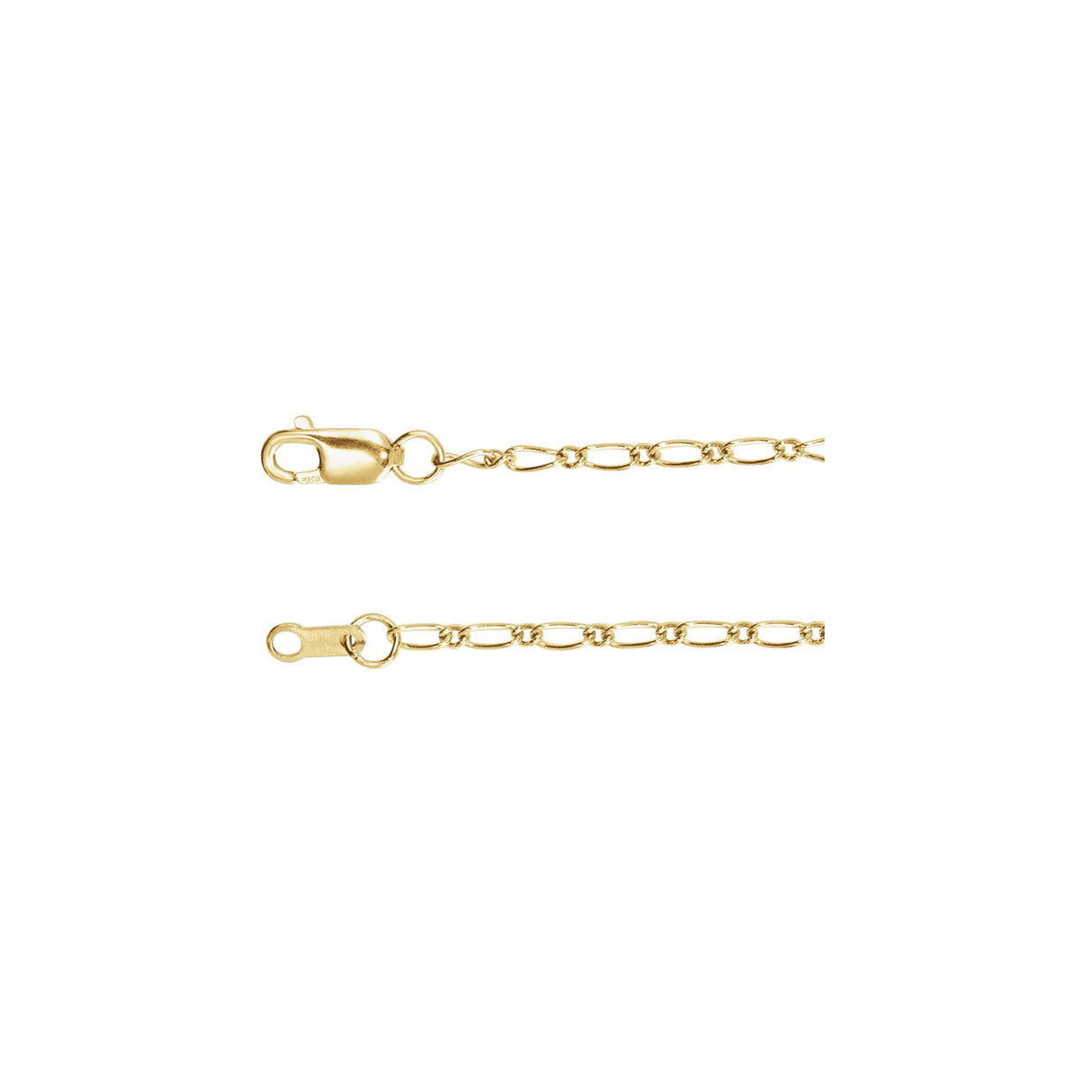 Figaro Chain 1.5mm