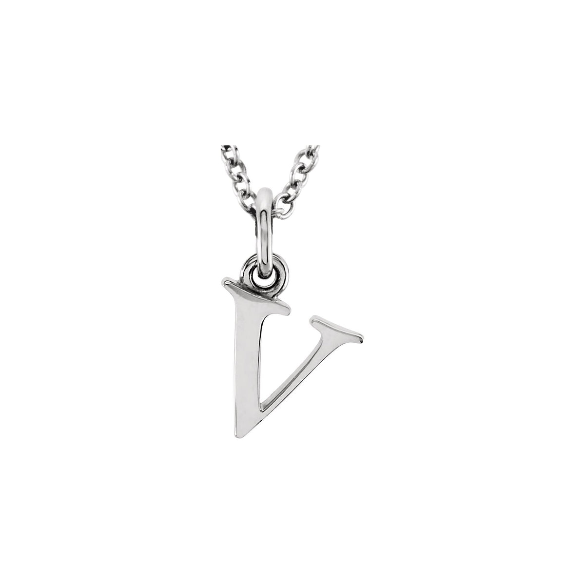 Lowercase Initial 16" Necklace
