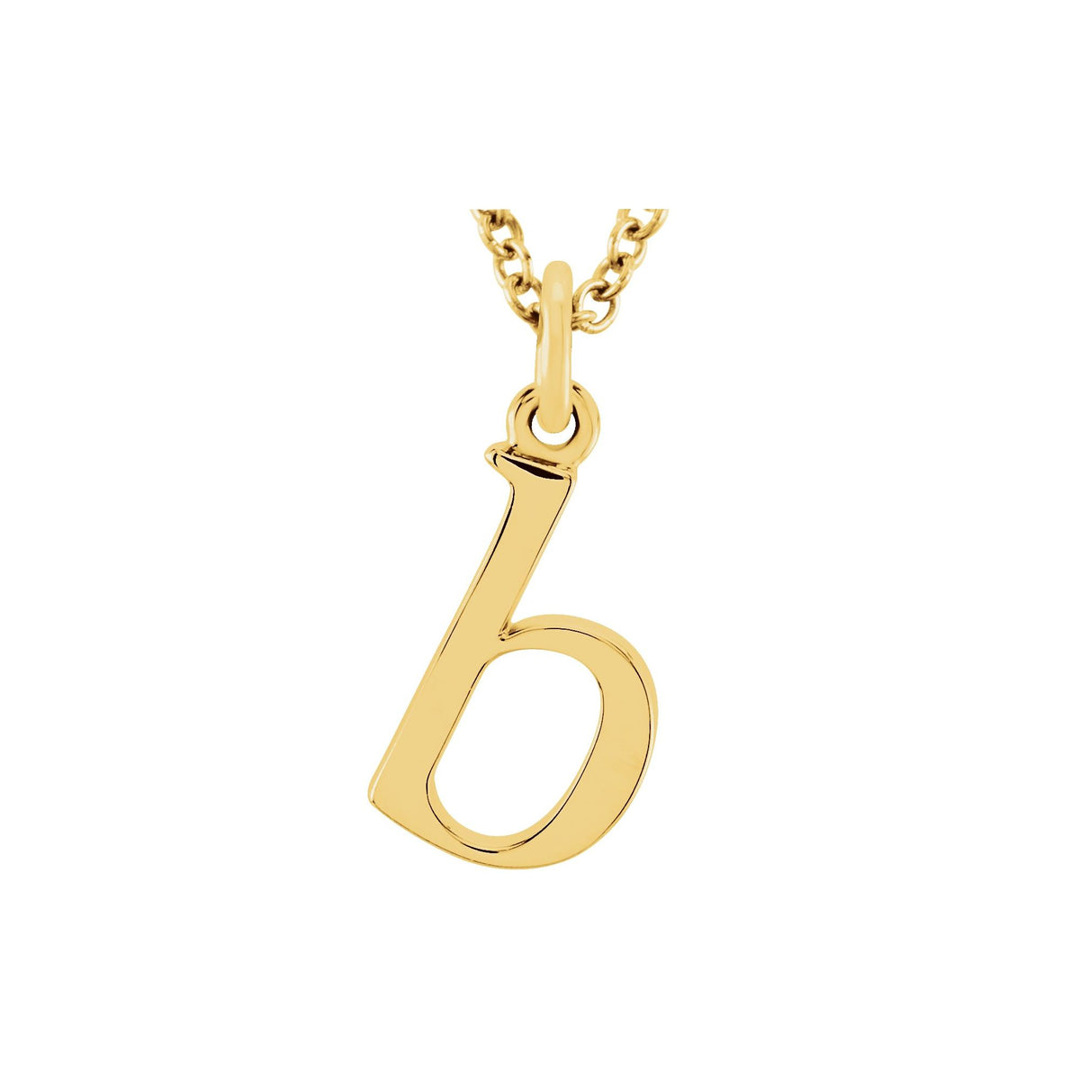 Lowercase Initial 16" Necklace
