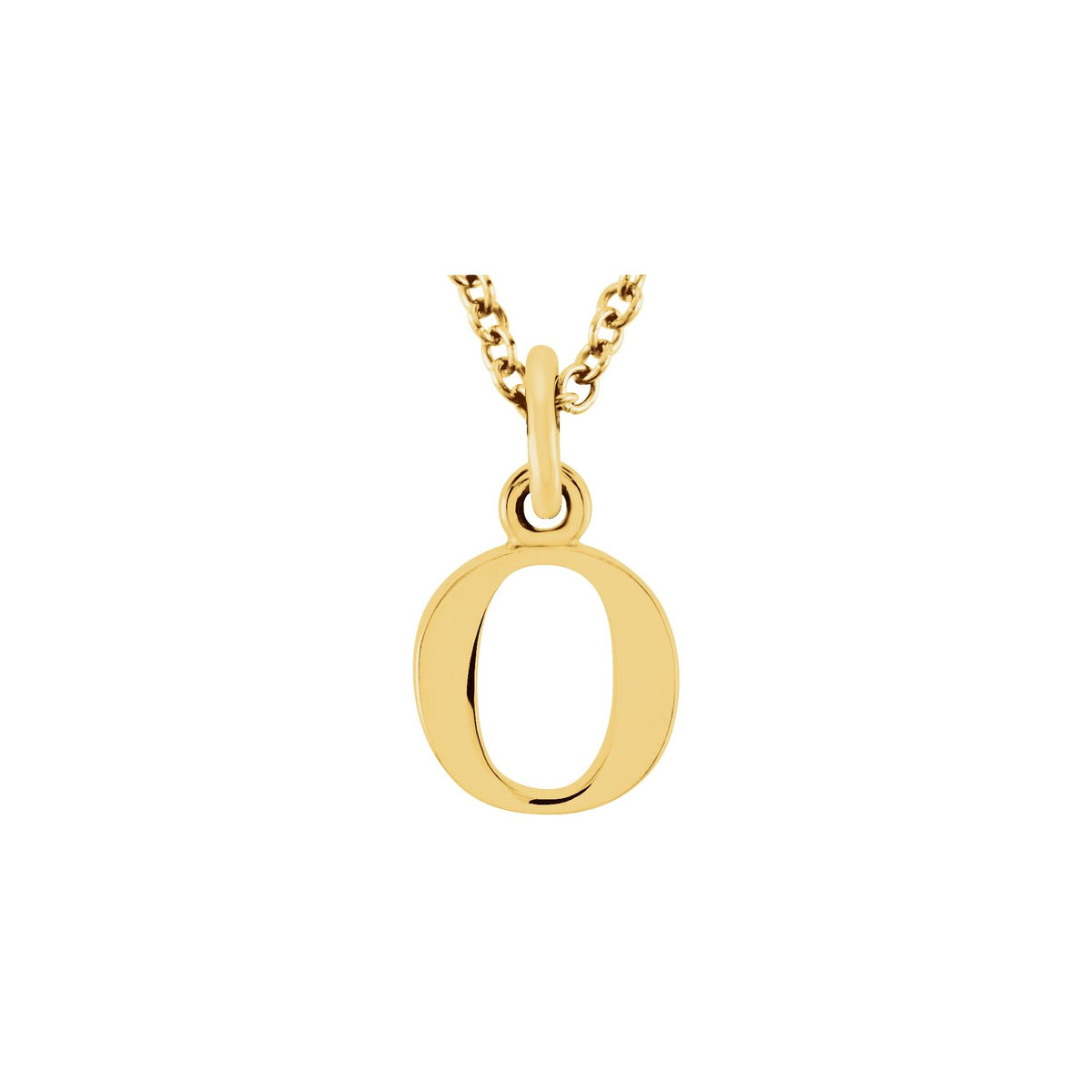 Lowercase Initial Necklace or Charm/Pendant