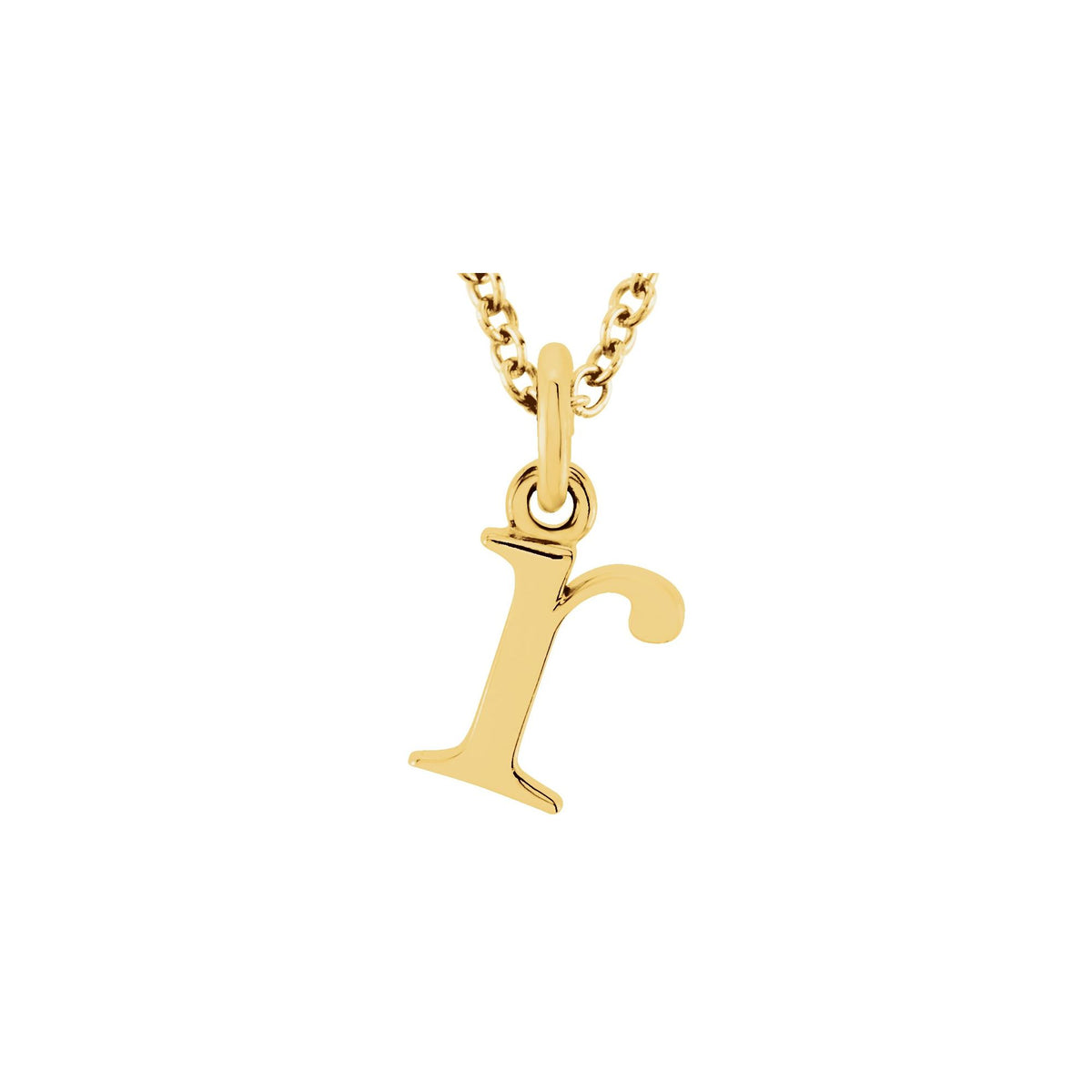 Lowercase Initial 16" Necklace