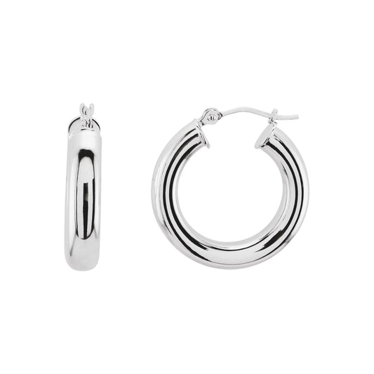 Tube Hoop Earrings