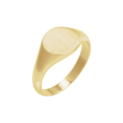 9.5 mm Signet Ring