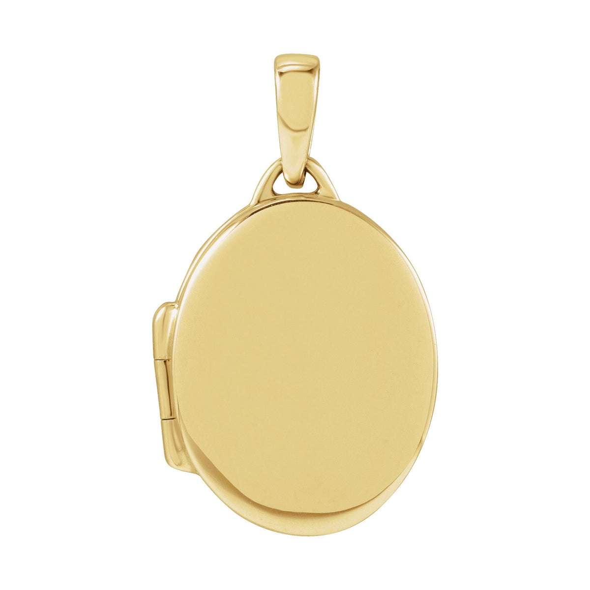 Engravable Oval Locket