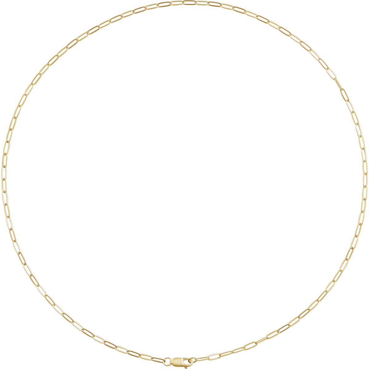Paperclip-Style Chain 2.1mm