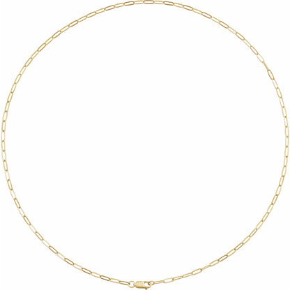 Paperclip-Style Chain 2.1mm