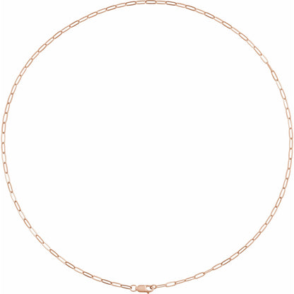 Paperclip-Style Chain 2.1mm