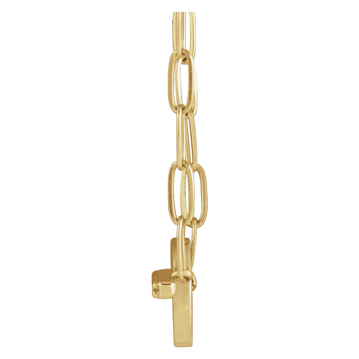 Natural Diamond Accented Toggle Necklace