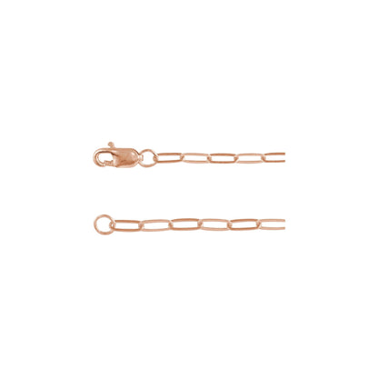 Paperclip-Style Chain 2.1mm