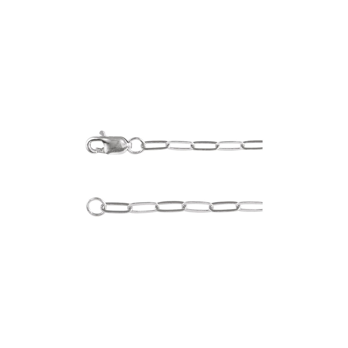 Paperclip-Style Chain 2.1mm