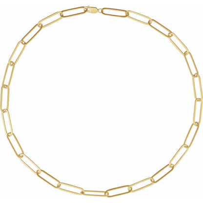 Paperclip-Style Chain 6.2mm