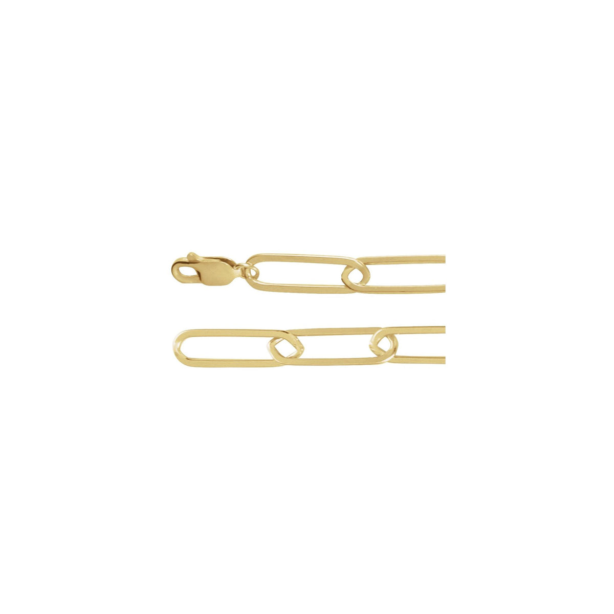 Paperclip-Style Chain 6.2mm