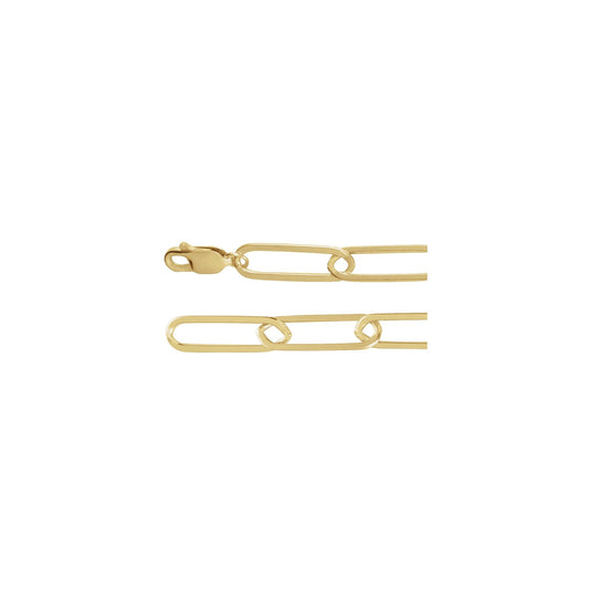 Paperclip-Style Chain 6.2mm