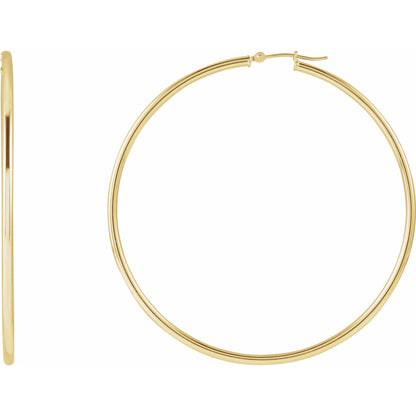 Tube Hoop Earrings 2