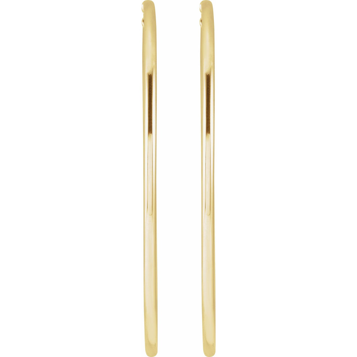 Tube Hoop Earrings 2